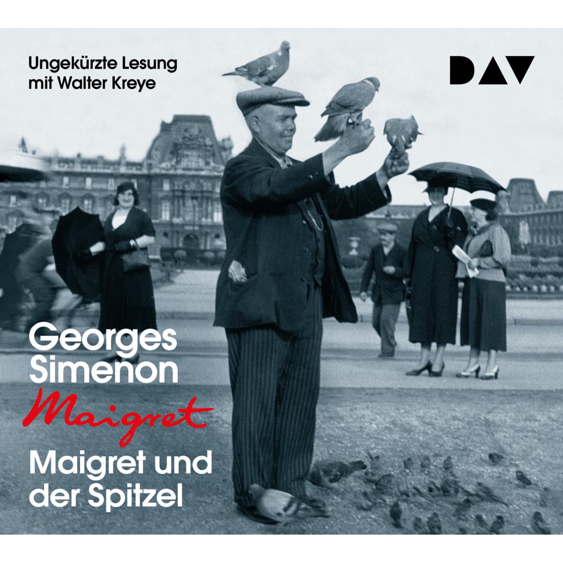 Maigret und der Spitzel, Hörbücher von Georges Simenon, Wolfgang Stockmann, Hansjürgen Wille, Barbara Klau, Mirjam Madlu...