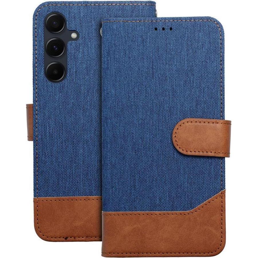 OEM Book case JEANS Book for SAMSUNG A57 5G blue (Oppo A57 5G), Cover smartphone, Blu