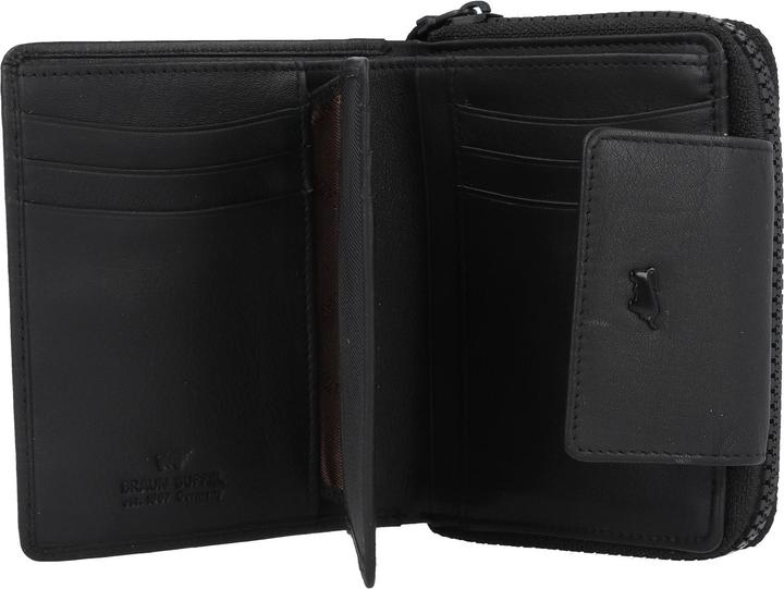 Actual product image Braun Büffel Capri wallet leather 12 cm