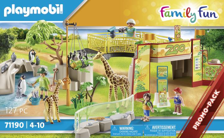 Produktbild Playmobil Erlebnis-Zoo (71190, Playmobil Family Fun)