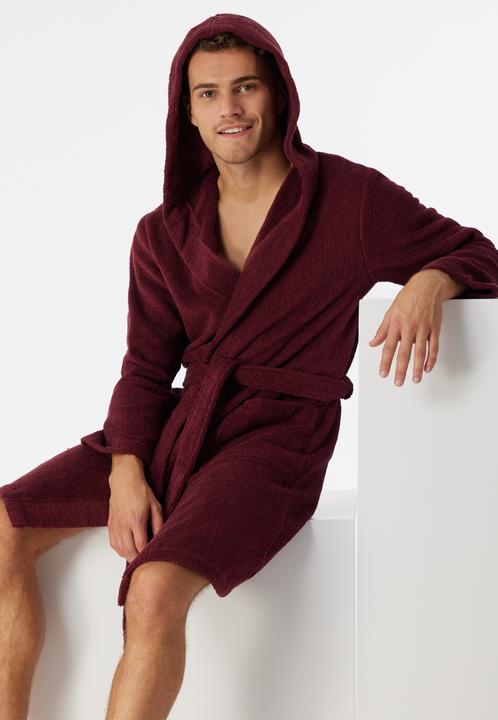 Actual product image Schiesser Terry - Organic Cotton Dressing Gown / Bathrobe (M)