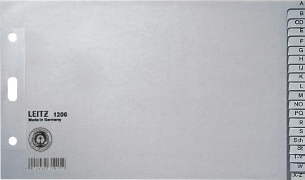 Produktbild Leitz Register Papier quer