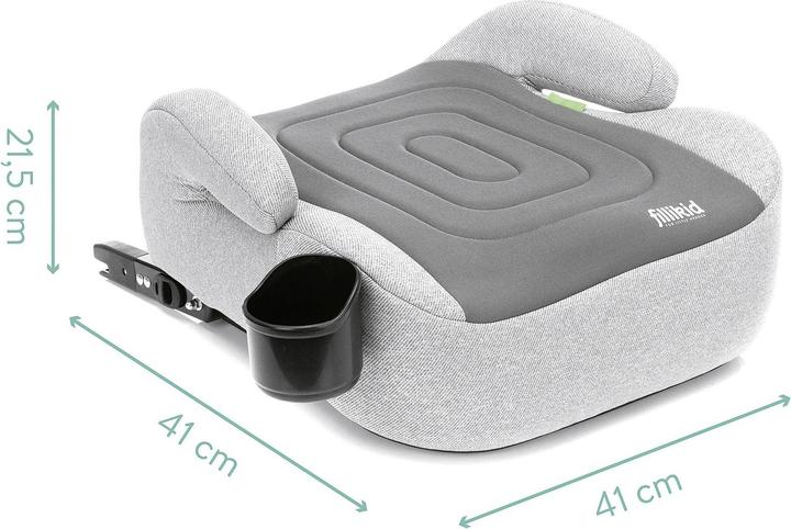 Produktbild Fillikid Sitzerhöhung mit Isofix (Kindersitzerhöhung, ECE R129/i-Size Norm)