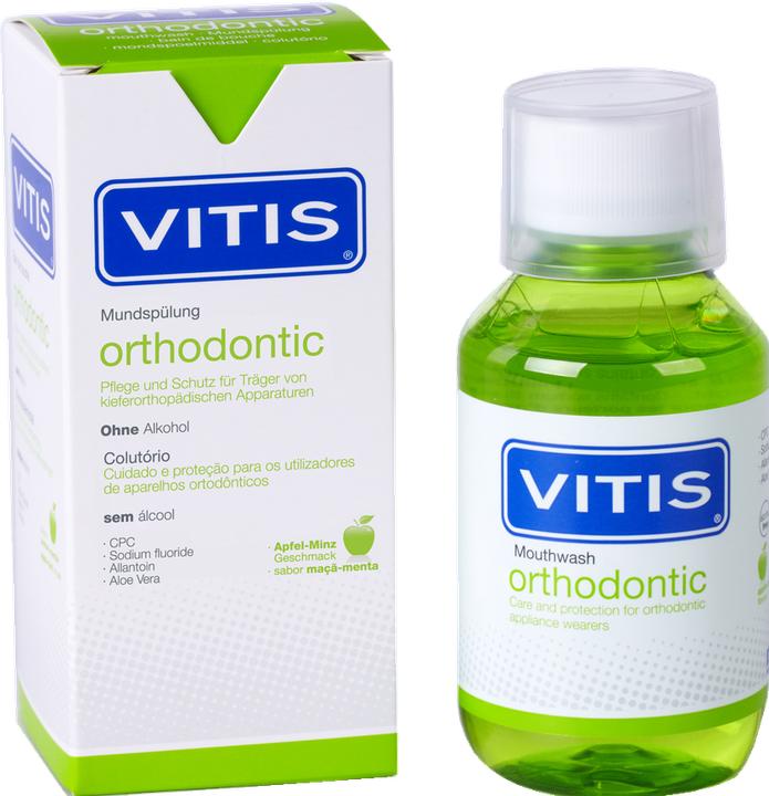 Vitis Bain de bouche orthodontique (150 ml, Bains de bouche)
