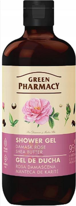 Schubiger Groene apotheek Damask Rose Shea Butter Douchegel 500 Ml (500 ml)