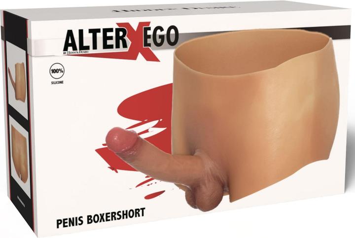 Image du produit Hidden Desire Alter Ego Boxershot Avec Pénis 18 cm Taille S/M (M, S)