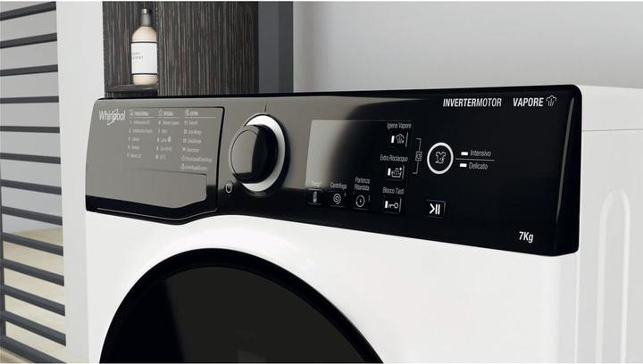 Produktbild Whirlpool WSB 725 D DE Frontlader-Waschmaschine 7 kg 1200 U/min Weiss (7 kg, Links)