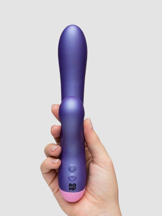 Actual product image Romp Pulse Wiederaufladbarer Rabbit Vibrator mit Klitoris Sauger
