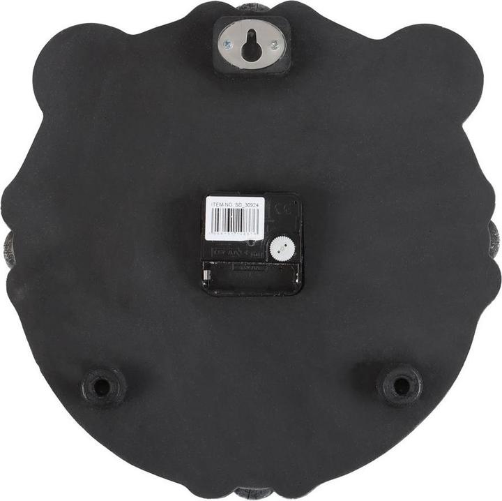 Actual product image Spiral Hands Of Death Resin Wall Clock