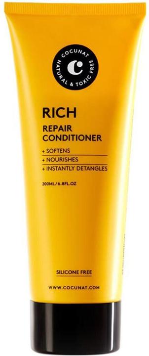 Image du produit Cocunat Conditionneur riche pour cheveux secs, abîmés ou teints avec des nutriments naturels 200ml (200 ml)