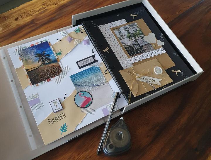 Produktbild Evag Coffee Table Album Happy Days sepia (A4)