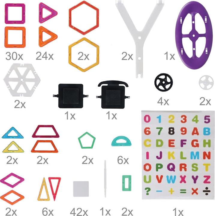 Produktbild Relaxdays Magnetbausteine Set für Kinder