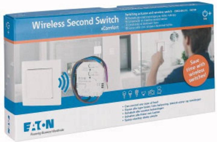 Image du produit Eaton Acteur de commutation radio xComfort, bouton-poussoir mural radio CPAD-00/215 (Actionneur de commutation)