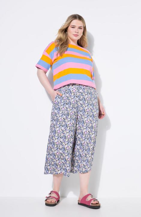 Produktbild Studio Untold Culotte, Wide Legs, Alloverprint, Elastikbund (48)