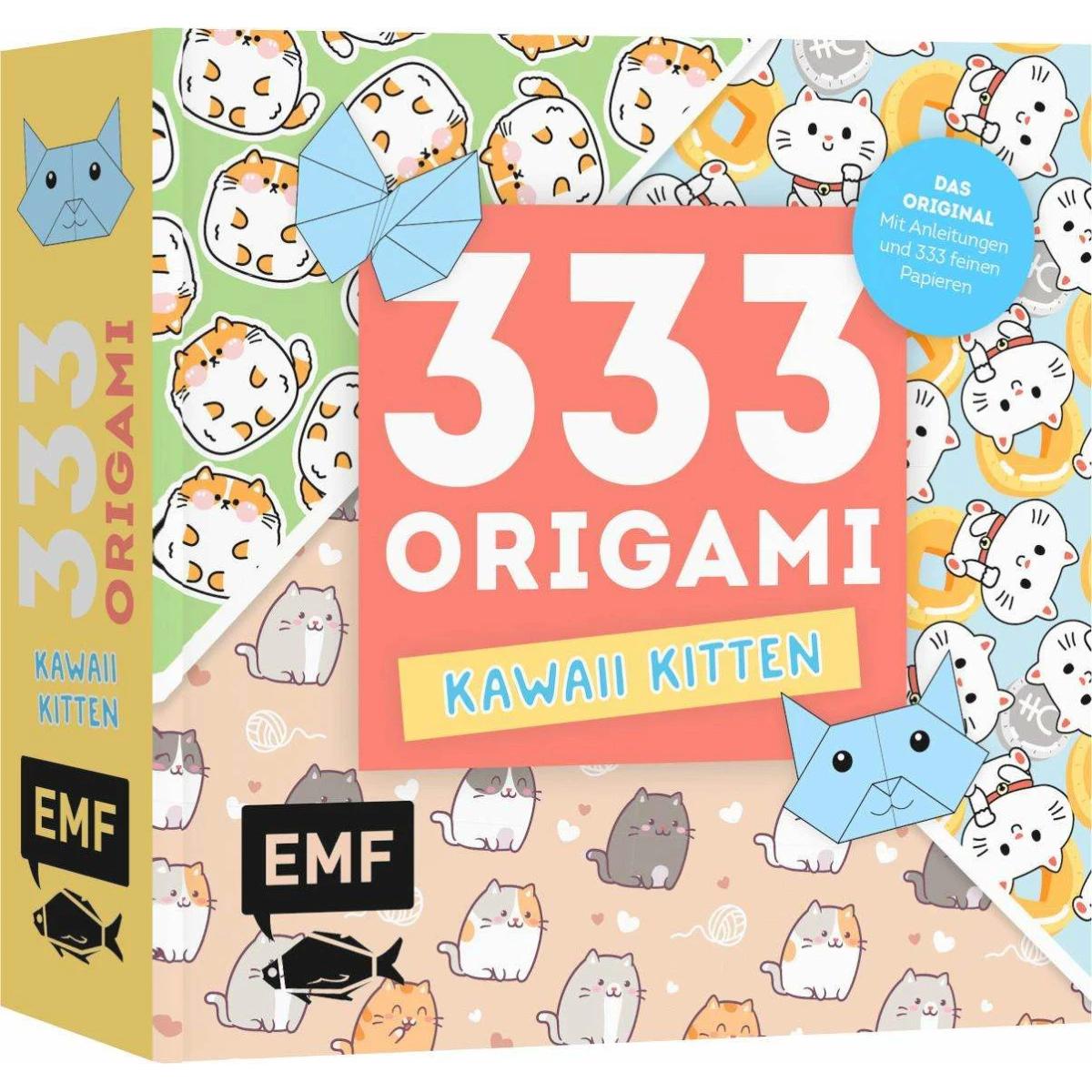 333 Origami – Kawaii Kitten – Niedliche Papiere falten für Katzen-Fans, Ratgeber