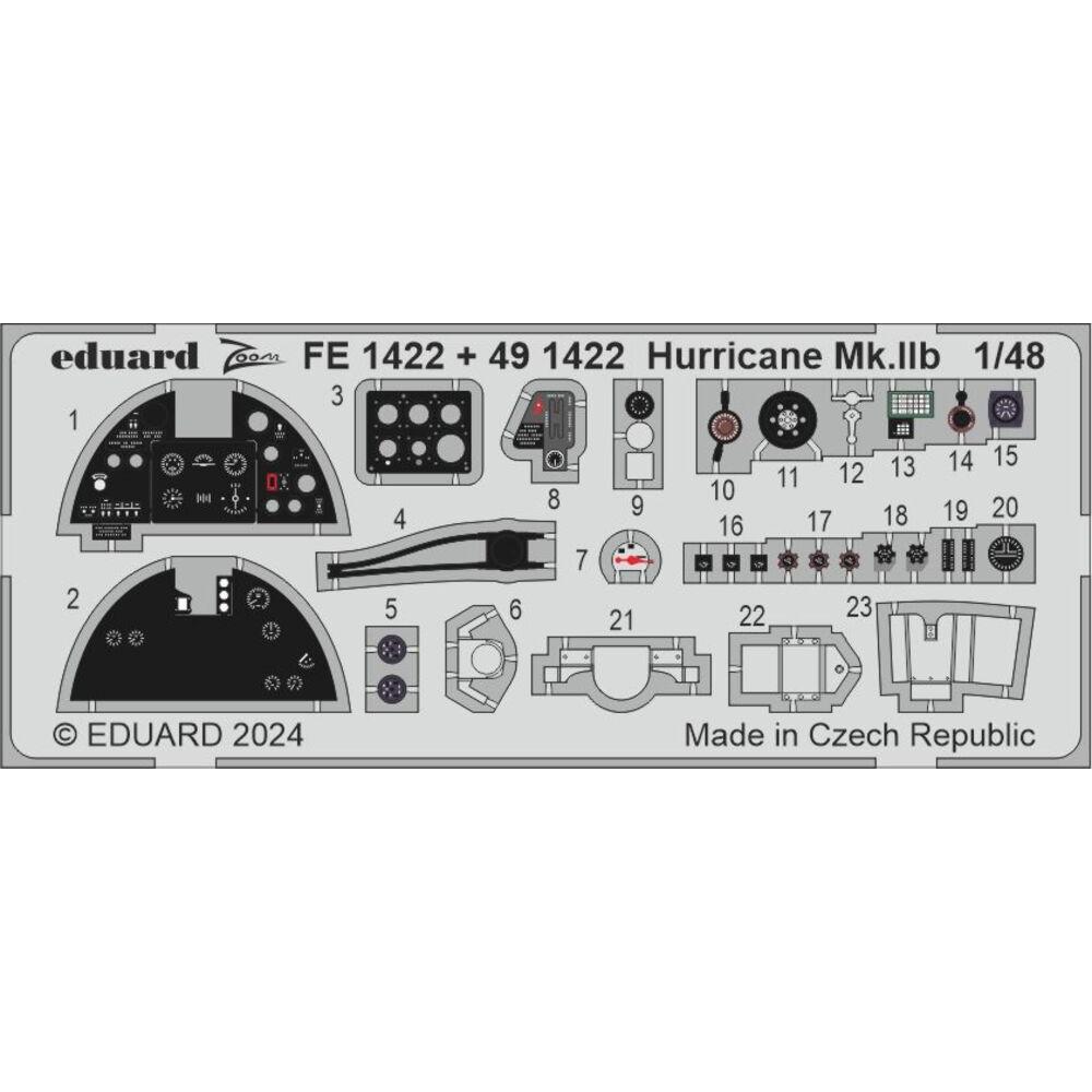 Thumbnail - Eduard Hurricane Mk.IIb 1/48 ARMA HOBBY
