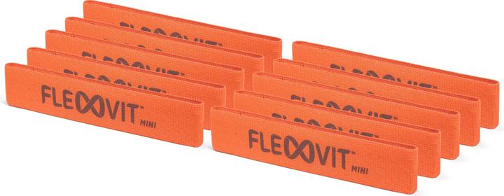 Immagine prodotto Flexvit Mini fascia fitness, leggera, set da 10 (0.32 m, Light)