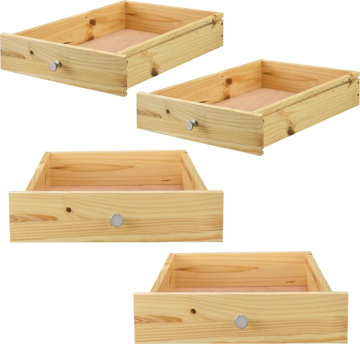 Produktbild En.Casa 4x Schubladen für Europaletten