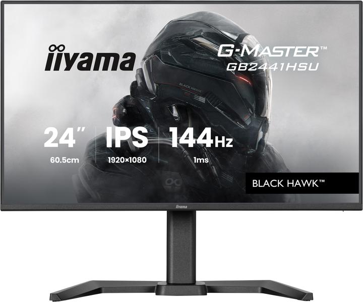 Actual product image iiyama 60.5cm (23.8") GB2441HSU-B1 16:9 HDMI+DP+2xUSB (1920 x 1080 pixels, 23.80")