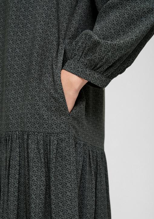 Image du produit s.Oliver Kleid Midikleid aus Viskose (36)