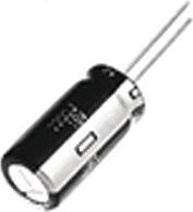 Produktbild Panasonic Elektrolytkondensator, radial, 220uF, 110uA, 50V, 1.03A
