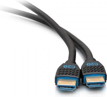 Image du produit C2G Performance Series Câble HDMI ultra-flexible à haut débit, - encastré, CMG-conditionné (FT4) (0.60 m, HDMI)