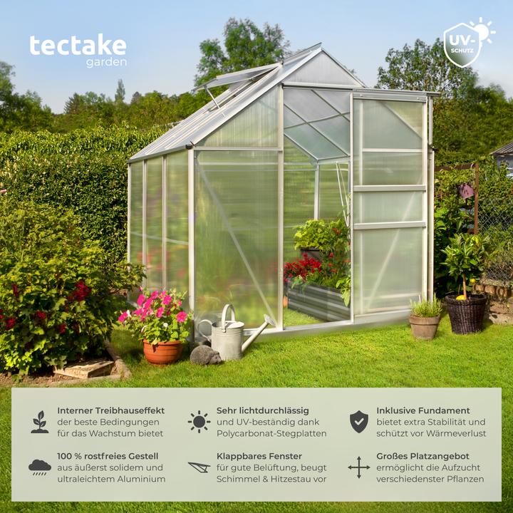 Produktbild tectake Gewächshaus