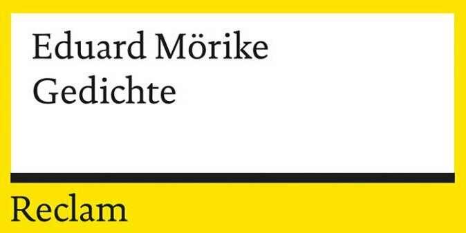 Produktbild Gedichte. (Deutsch, Eduard Mörike, 1997)