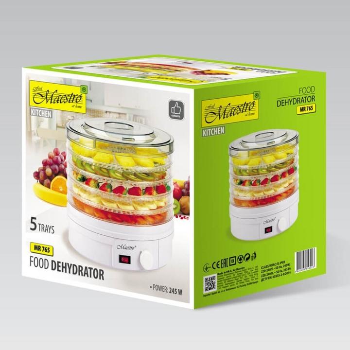 Produktbild Maestro MR-765 Dehydrator für Pilze und Früchte