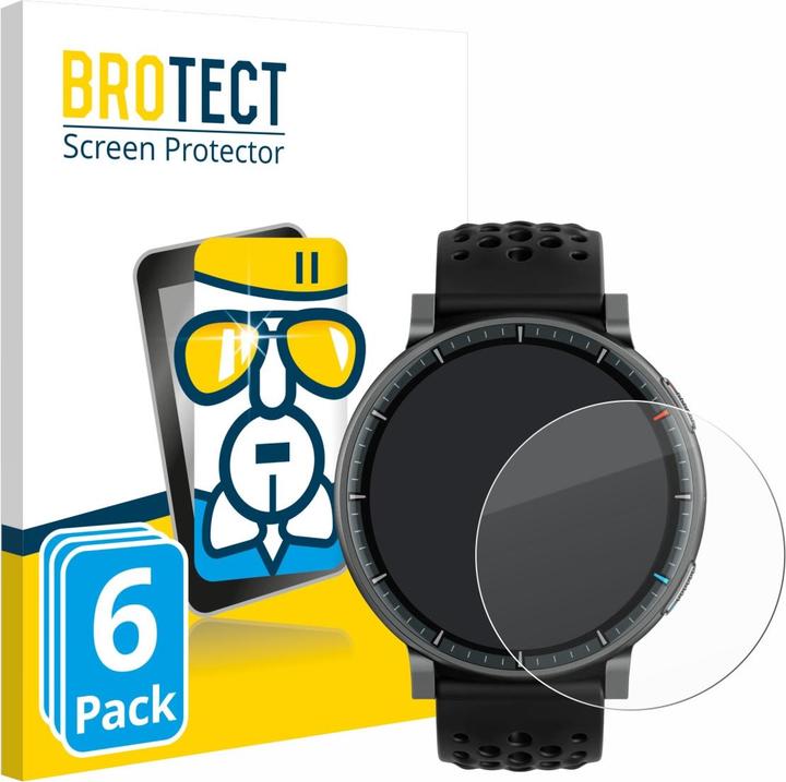 Produktbild BROTECT Schutzglas für Amazfit Active Max Schutzfolie Panzer Folie Glas Display Schutz klar