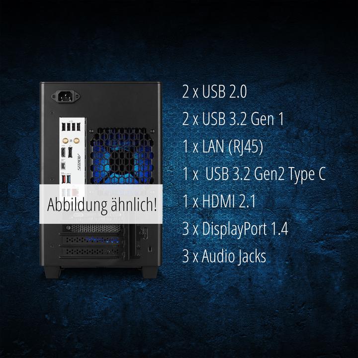 Actual product image Erazer Bandit P20 MD34750 (Intel Core i7-14700F, 16 GB, 1000 GB, GeForce RTX 4060)