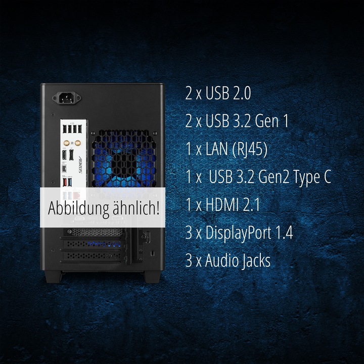 Produktbild Erazer Bandit P20 MD34750 (Intel Core i7-14700F, 16 GB, 1000 GB, GeForce RTX 4060)