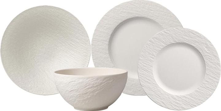 Actual product image Villeroy & Boch Manufacture Rock Tableware Set (4 pcs.)