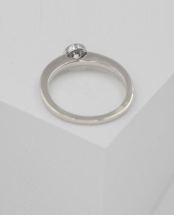 Actual product image Muau Ring frame setting (56, 950 Platinum)