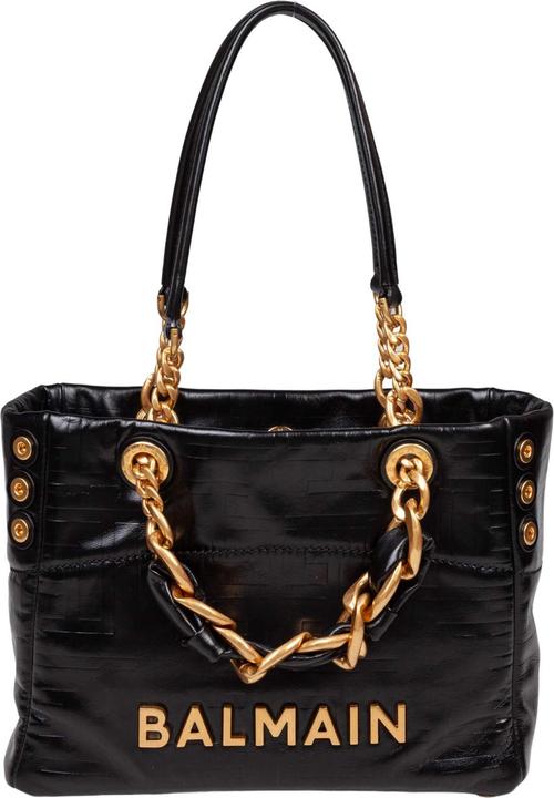 Immagine prodotto Balmain 1945 soft small calfskin handbag black color