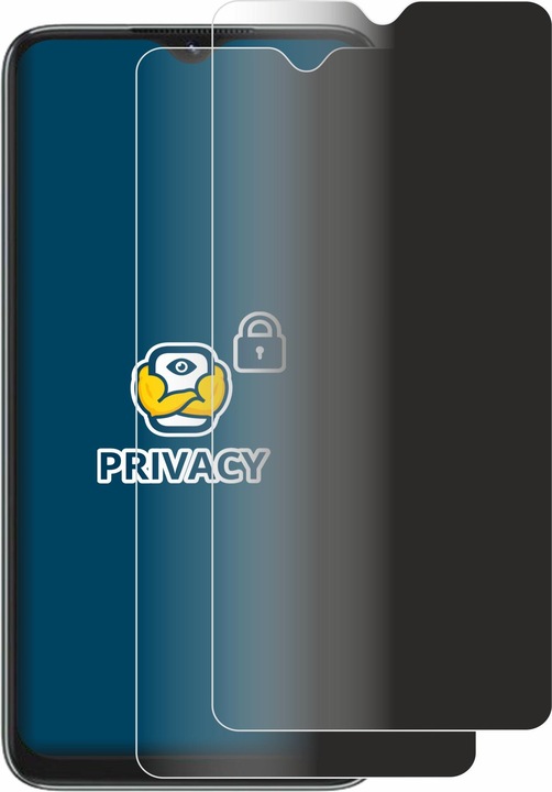 Produktbild BROTECT Sichtschutzfolie Anti-Spy Privacy Folie Blaulicht-Schutz (2 Stück, Blackview A55)