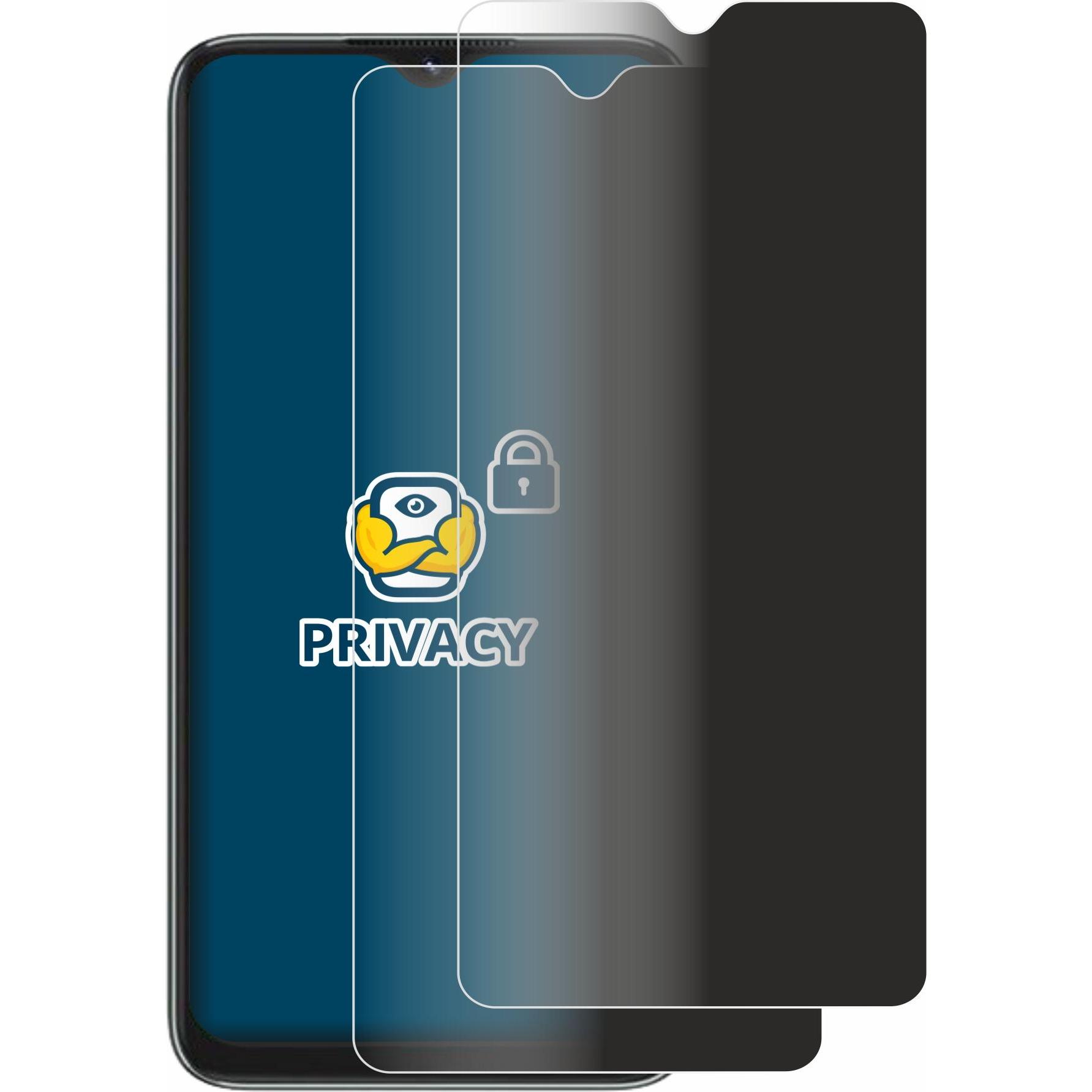 Thumbnail - BROTECT Sichtschutzfolie Anti-Spy Privacy Folie Blaulicht-Schutz (2 Stück, Blackview A55), Smartphone Schutzfolie, Blau