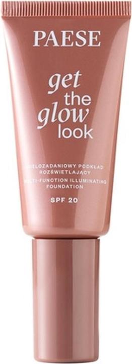 Paese Get The Glow Look wielozadoniowy podkład rozświetlający 1N Light Beige 30ml (1N Light Beige)