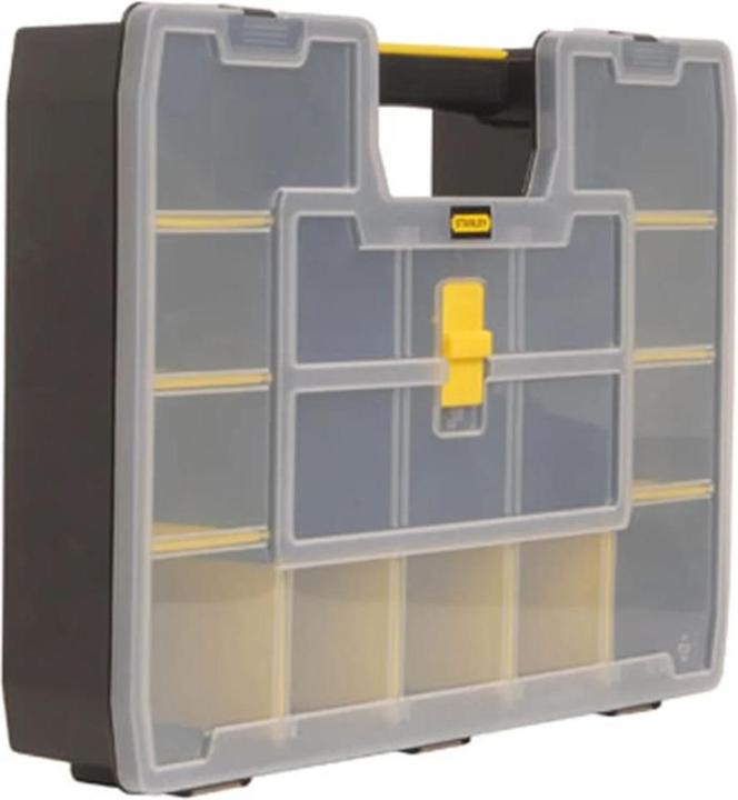 Actual product image Stanley Toolbox L with removable dividers