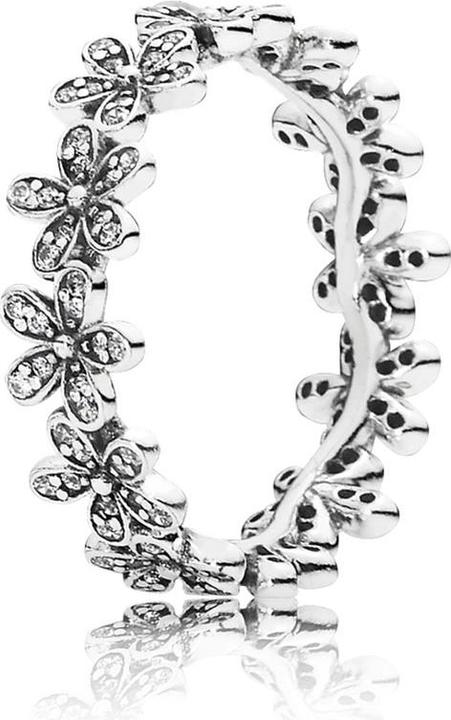 Pandora Ring Glanzvolles Gänseblümchen (48, 925 Silber)