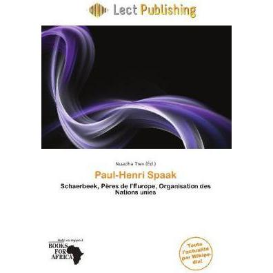Paul-Henri Spaak, Fachbücher