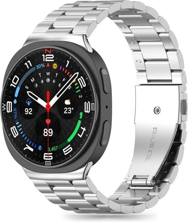 Produktbild Tech-Protect Stainless Steel Strap Samsung Galaxy Watch 8/8 Classic - Silver (Edelstahl)