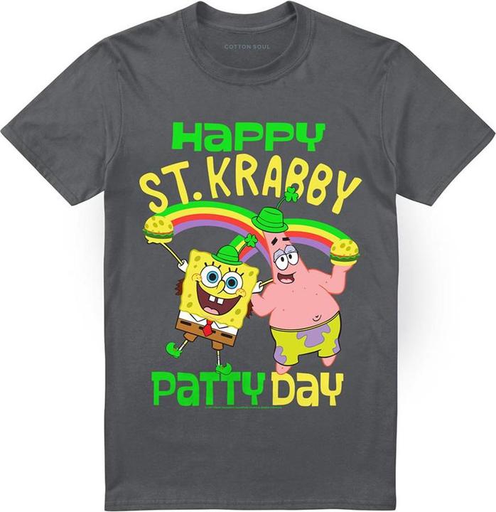 Produktbild Spongebob Squarepants TShirt St PatricksTag (S)