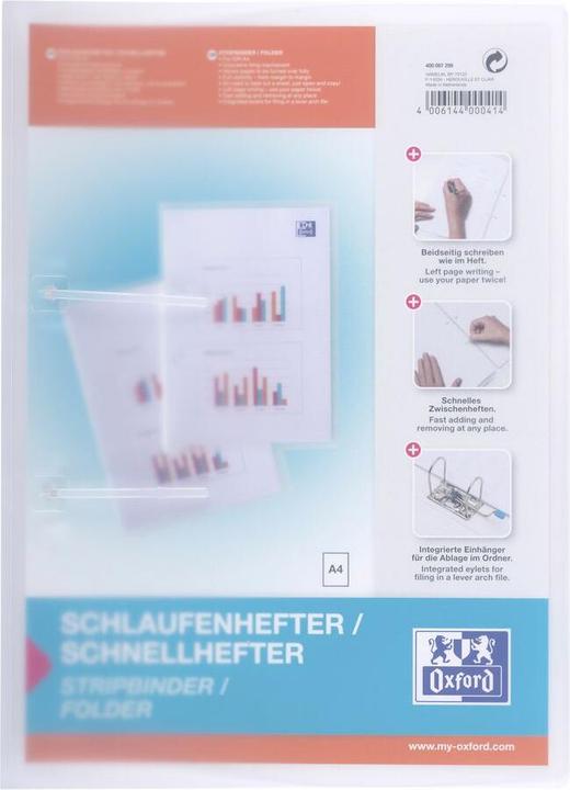 Image du produit Oxford Classeur à anneaux, A4 (A4, 1x)