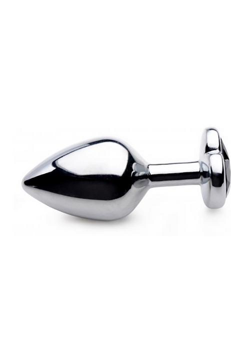 Produktbild XR Brands BS Black Heart Gem Anal Plug - Medium