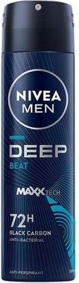 Produktbild NIVEA Men Deep Beat Maxx Tech Antiperspirant Spray 150ml (Spray, 150 ml)