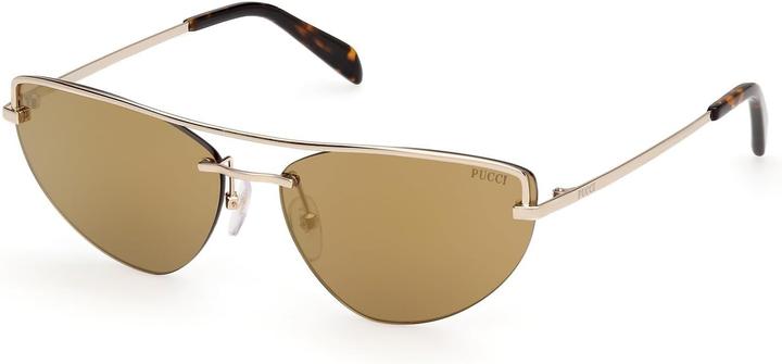 Immagine prodotto Emilio Pucci Donna Sole Metallo Gold Brown Cat Eye Mirror