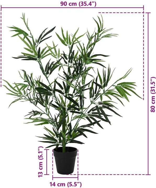 Produktbild vidaXL Kunstbambus (80 cm)