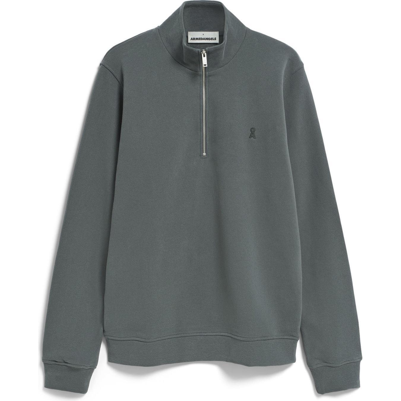 Armedangels, Herren, Pullover, Waarlo Comfort, Grau, (XXL)