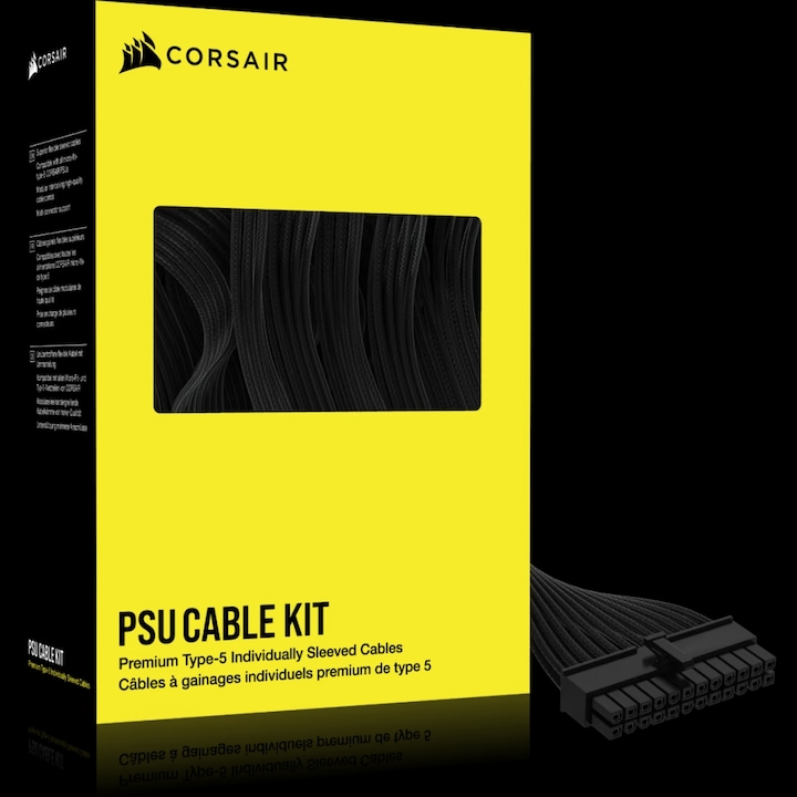 Image du produit Corsair Kit de démarrage Premium PSU Cables type 5 avec gaine individuelle